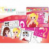 Альбом для творчества Прически и макияж М-6513