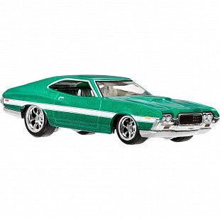 Машинка Hot Wheels Premium Fast & Furious 1972 Ford Gran Torino Sport (HYP72)