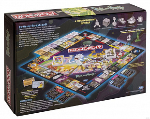 Настольная игра Hobby World Монополия Рик и Морти Премиум серия