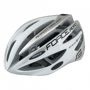 Велошлем Force Road white/grey
