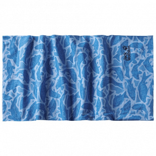 Повязка на голову Jack Wolfskin Print Headgear Kids coastal blue allover 1907772-7969