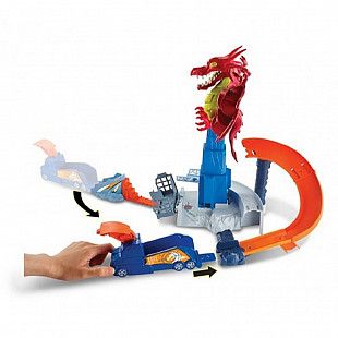 Игровой набор Hot Wheels Атака дракона (DWL04)