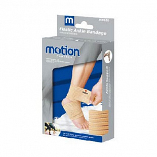 Бинт эластичный для голеностопа Motion Partner MP659