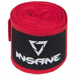 Бинт боксерский Insane Cobra IN22-HW200 3,5 м red