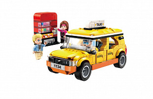 Конструктор Qman Город. Такси 1134