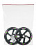 Колесо Novatrack PU 180мм Х76780 black