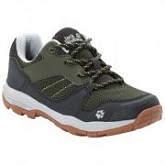 Кроссовки детские Jack Wolfskin Mtn Attack 3 Low K khaki / phantom