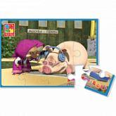 Мягкие пазлы А5 Vladi Toys Маша и Медведь VT1103-33