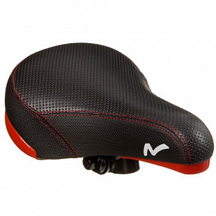 Седло Novatrack детское black/red КЛ98739