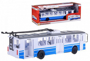 Игрушка Tehnopark Машина Технопарк Троллейбус SB-14-02