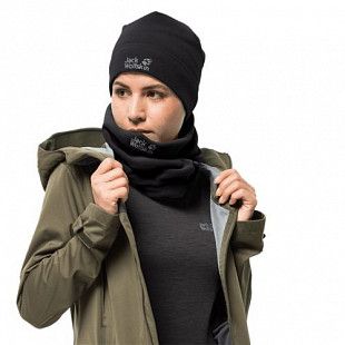 Шарф Jack Wolfskin Real Stuff black 