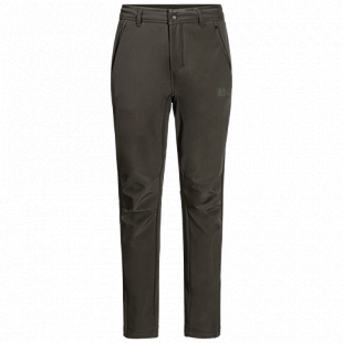 Брюки мужские Jack Wolfskin Zenon Softshell Pants Men dark moss