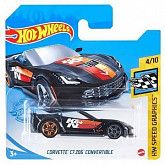 Машинка Hot Wheels Базовой коллекции Corvette C7 Z06 Convertible 114/250 (5785 GRY41)
