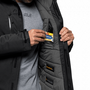 Куртка мужская Jack Wolfskin Troposphere Jacket M black