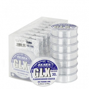 Леска Akara GLX Ice Clear 30 м
