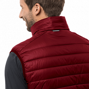 Жилет мужский Jack Wolfskin Jwp Vest M dark lacquer red