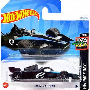 Машинка Hot Wheels Базовой коллекции Formula E Gen3 193/250 (5785 HRY66)