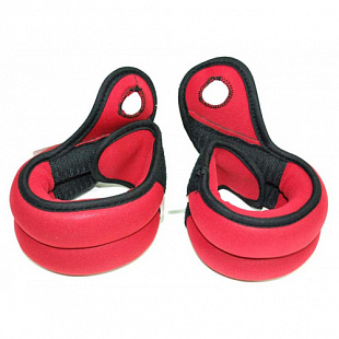 Утяжелитель для рук Zez Sport DB016-2 Red (2х1кг)