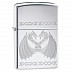 Зажигалка Zippo High Polish Chrome Dancing Dragons 29988 Зажигалка Zippo High Polish Chrome Dancing Dragons 29988