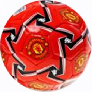 Мяч футбольный Schreiber S 3272 red