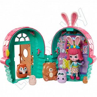 Игровой набор Enchantimals Секретные лучшие друзья Хижина Бри Кроли (GTM47)