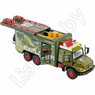 Машинка Dickie Toys Исследователей фрикционная 24 см (203314551) khaki