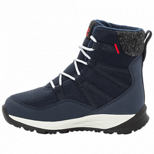 Ботинки детские Jack Wolfskin Polar Bear Texapore High K dark blue / off-white