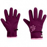 Перчатки детские Jack Wolfskin Baksmalla Fleece Glove Kids dark orchid