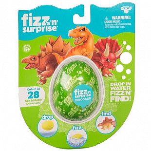 Шипучее яйцо Moose Fizz N Surprise Динозавры 19084