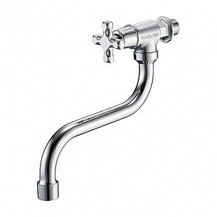 Кран водоразборный настеный с поворотным изливом G.Lauf JIK13-A102-A-2X