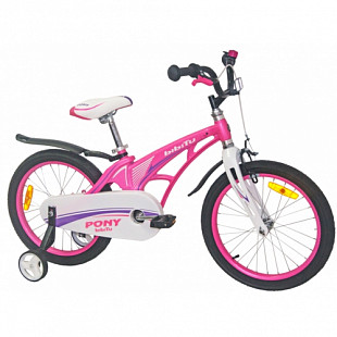 Велосипед Bibitu Pony 18" B18P2-PN pink