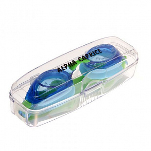 Очки для плавания Alpha Caprice KD-G25 green/blue