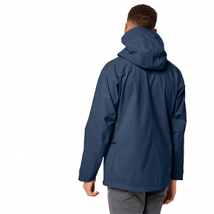 Куртка мужская Jack Wolfskin Exolight Pro Jacket M dark indigo