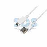 USB кабель Rexant micro USB, шнур 1,5 м white 18-4267-9