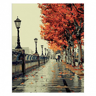 Картина по номерам Picasso Осенняя прогулка PC4050002