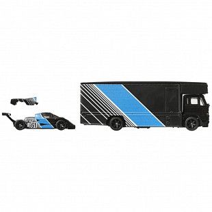 Машинка Hot Wheels Premium Team Transport Fleet Flyer & Sauber-Mercedes C9 (FLF56 HRV41)