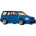 Машинка Hot Wheels Premium Subaru Forester STI (FPY86 HRV74)