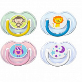 Пустышка силиконовая Philips Avent 2 шт SCF196/18