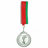 Медаль сувенирная 2 место Zez Sport HJ-6.5-S