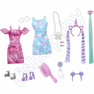 Игровой набор Barbie Totally Hair (JDC86)