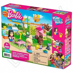 Конструктор Mega Construx Barbie Салон для животных (GYH09)