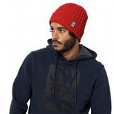 Шапка Jack Wolfskin 365 Stormlock Rip Knit Cap peak red 1908331-2015