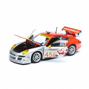 Машинка Bburago 1:24 Porsche 911 GT3 RSR (18-28002) silver