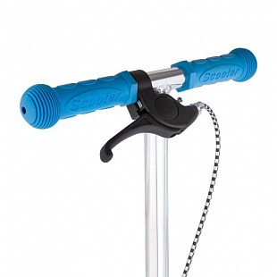 Самокат-кикборд Novatrack RainBow Подростковый Blue 120B.RAINBOW.BL8
