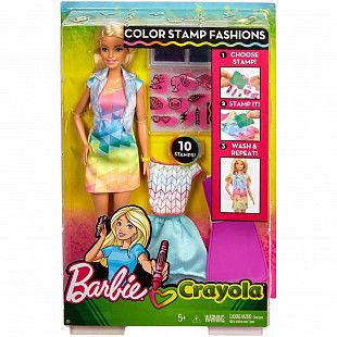 Кукла Barbie Crayola Дизайнер FRP05