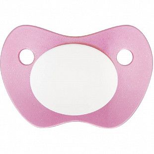 Пустышка Canpol babies ортодонтическая латексная 6-18 мес Basic 22/426_new pink