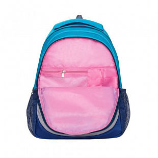 Рюкзак школьный GRIZZLY RD-953-1 /1 light blue/blue