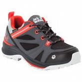 Водонепроницаемые кроссовки детские Jack Wolfskin Force Striker Texapore Low K phantom / orange