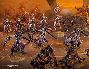Миниатюры Games Workshop Warhammer Daemons of Slaanesh Fiends 97-38