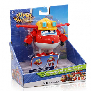 Трансформер Super Wings Команда Строителей Джетт EU730211